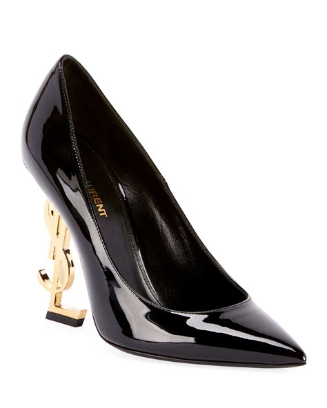 high heels schwarz ysl|YSL opyum heel pumps.